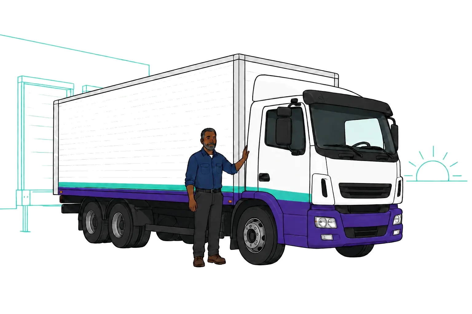 Adão se preparando para um novo percurso